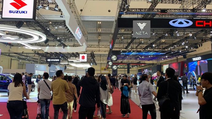 Suasana di GIIAS 2024