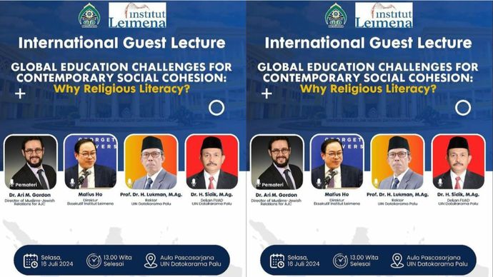 Seminar Ari Gordon di UIN Palu <b>(Instagram)</b>