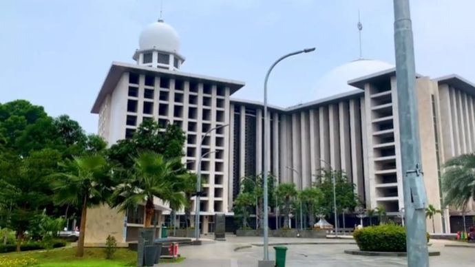 Masjid Istiqlal, Jakarta <b>(Tangkapan layar Instagram)</b>