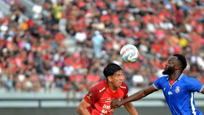 Arema menang 1-0 atas Bali United pada Piala Presiden 2024