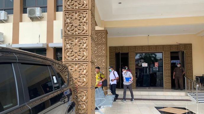 KPK Geledah Disdukcapil Semarang