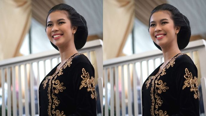 Ilustrasi Kebaya Wanita