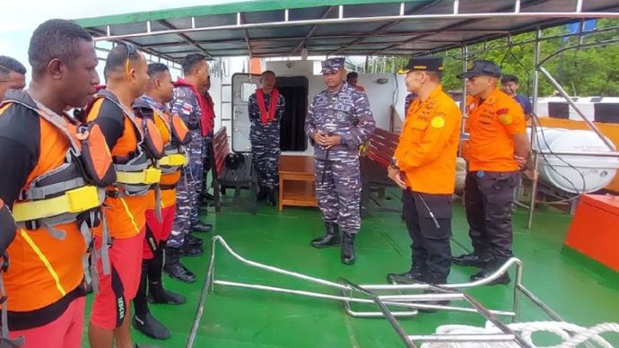 Tim SAR gabungan dikerahkan untuk mencari Kapal LCT Cita XX yang hilang kontak dalam perjalanan dari Timika ke Yahukimo, Papua Pegunungan.