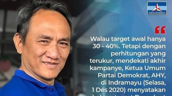 Andi Arief Politikus Partai Demokrat