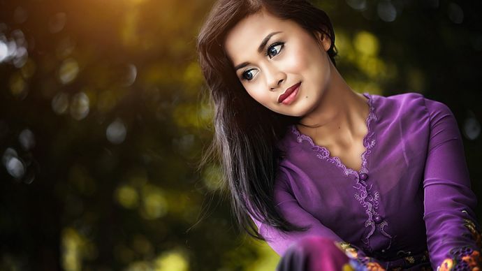 Ilustrasi Kebaya Wanita <b>(Pixabay)</b>