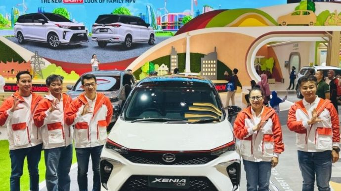 Daihatsu menghadirkan Xenia ADS dengan tampilan baru dan lebih sporty pada ajang GIIAS 2024. (Foto: Istimewa/Daihatsu)