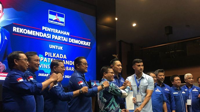 Demokrat Berikan Rekomendasi ke Puluhan Paslon untuk Bertarung di Pilkada 2024 <b>(NTVnews.id)</b>