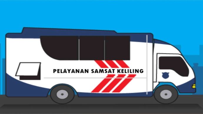 Ilustrasi. Bus layanan Samsat keliling. (Foto: Istimewa)