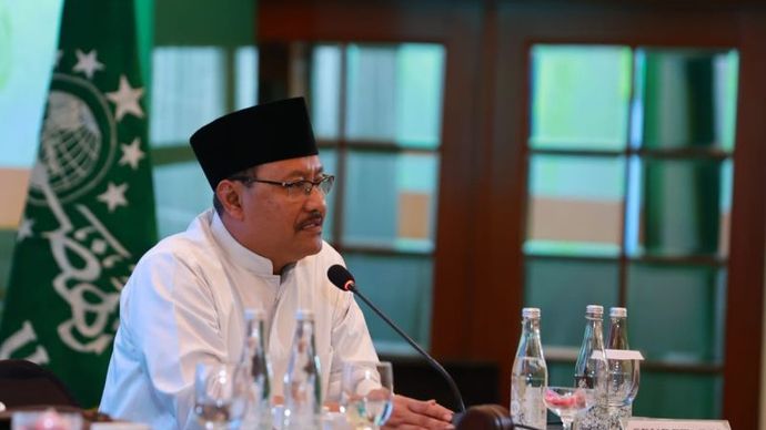 Sekretaris Jenderal Pengurus Besar Nahdlatul Ulama (Sekjen PBNU) Saifullah Yusuf (Gus Ipul). ANTARA/HO-PBNU  <b>(ANTARA/HO-PBNU)</b>