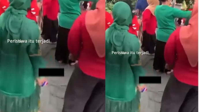 emak-emak minum miras