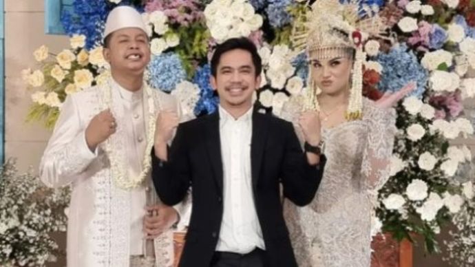 Dustin dan Ditha resmi menikah