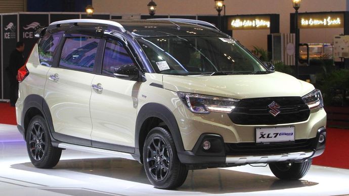 Suzuki New Xl7 Hybrid menjadi salah satu kendaraan yang dipamerkan pada ajang GIIAS 2024. (Foto: Istimewa) 