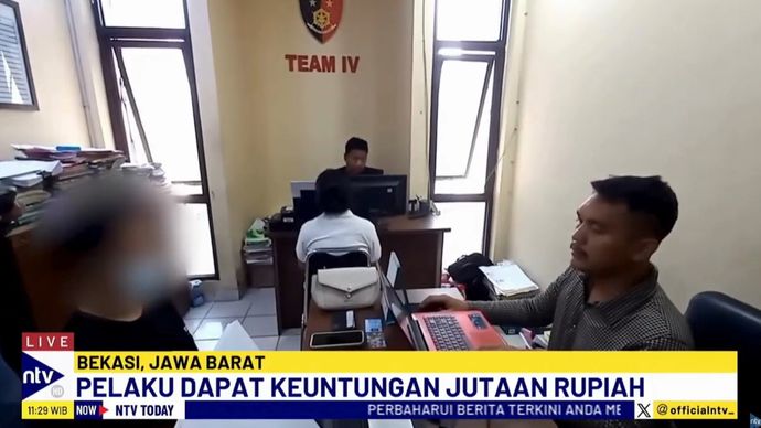 Dua selebgram di Kabupaten Bekasi, Jawa Barat ditangkap jajaran Unit Reskrim Polsek Tambun Selatan, pada Minggu (28/7/2024).