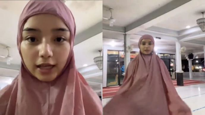 Wanita Mau Sholat di Masjid <b>(Twitter)</b>