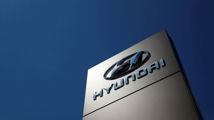 Ilustrasi. Logo Hyundai. (Foto: Reuters)