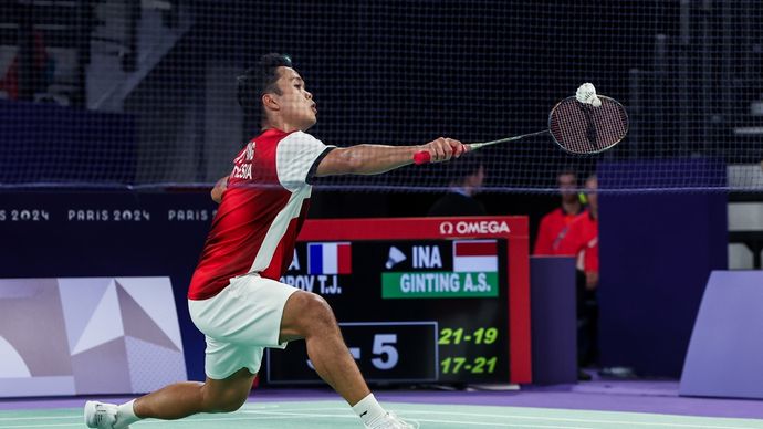 Anthony Sinisuka Ginting gagal melaju ke babak utama Olimpiade Paris 2024