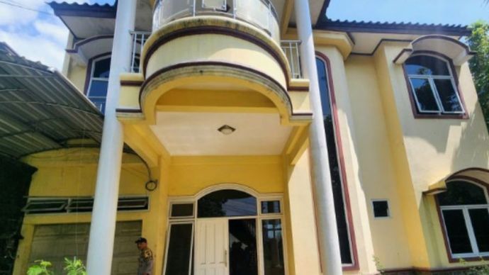 Kondisi rumah di Jalan Abdurrahman Saleh, Kota Semarang, Rabu (31/7/2024), yang dijadikan tempat konten kisah horor sejumlah pembuat konten. <b>(Dok.Antara)</b>