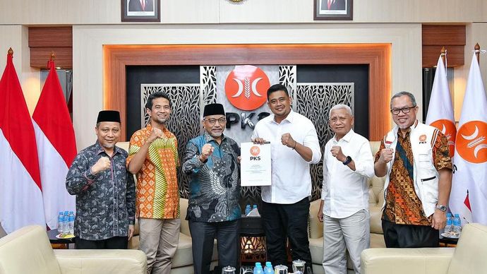 PKS resmi mengusung Bobby Nasution untuk maju sebagai bakal calon Gubernur Sumatera Utara di Pilkada 2024.  (Instagram @bobbynst)