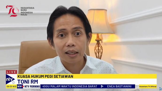 engacara Pegi Setiawan Toni RM mendesak timsus Mabes Polri segera memeriksa Dede Riswanto, Iptu Rudiana dan Liga Akbar. 