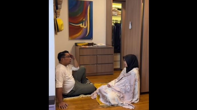 Unggahan akun Instagram Ridwan Kamil yang di-like Presiden Jokowi. (Instagram) 