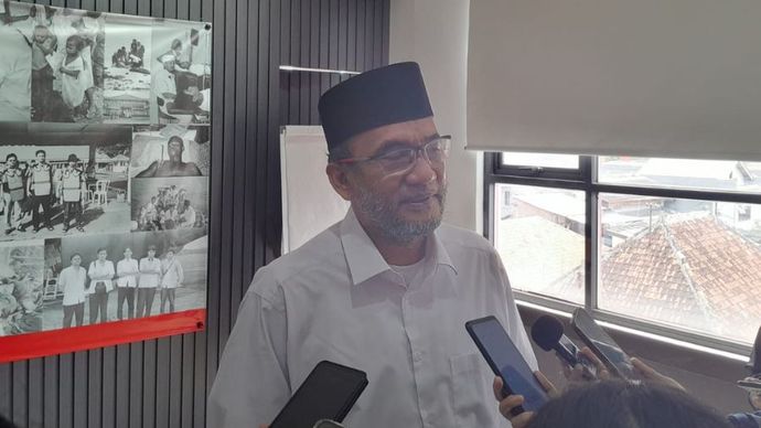 Ketua Presidium MER-C DR. Sarbini Abdul Murad <b>(NTVNews.id/ Adiansyah)</b>