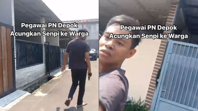 Pegawai PN Depok <b>(Instagram)</b>