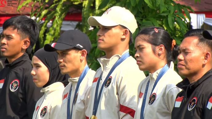 Jokowi Terima Atlet Olimpiade