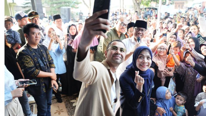 Bareng Raffi Ahmad Keliling Kabupaten Serang, Ratu Zakiyah