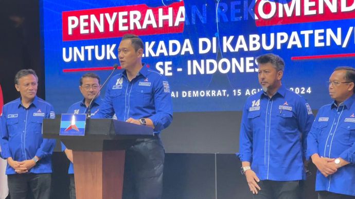 Ketum Demokrat Agus Harimurti Yudhoyono (AHY). 