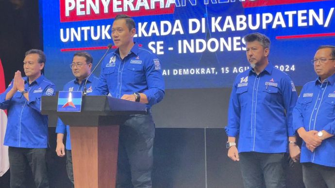 Ketua Umum Partai Demokrat Agus Harimurti Yudhoyono (AHY). 