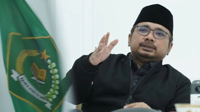 Menteri Agama, Yaqut Cholil Qoumas.