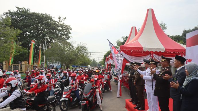 Diinisiasi Kapolda Riau, Lomba Desain Helm Merah Putih Disambut Meriah Ribuan Peserta <b>(dok)</b>