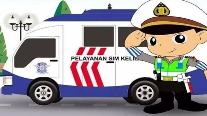 Ilustrasi. Bus pelayanan SIM keliling. (Foto: Istimewa/PMJ)