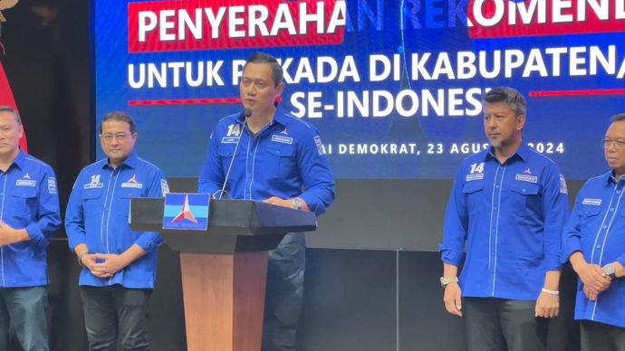 Ketua Umum Partai Demokrat Agus Harimurti Yudhoyono (AHY). 