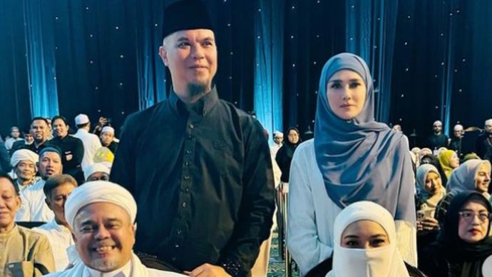 Mulan Jameela, Ahmad Dhani dan Rizieq Shihab