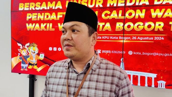 Ketua KPU Kota Bogor M. Habibi Zaenal Arifin.