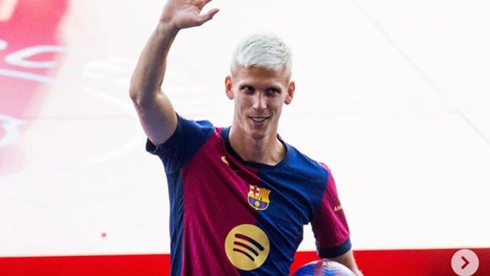 Dani Olmo sudah didaftarkan ke La Liga oleh Barcelona