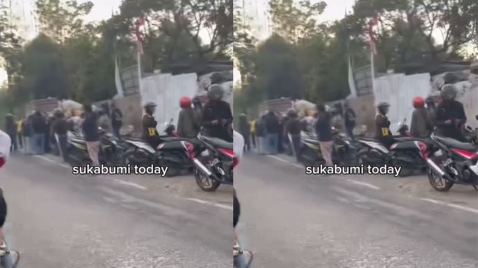 Pemotor tewas di Sukabumi