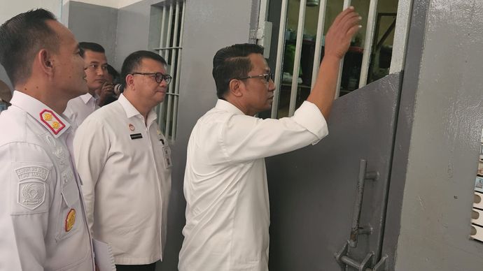 Menkumham Supratman Apresiasi Produksi Kerajinan Warga Binaan Pemasyarakatan