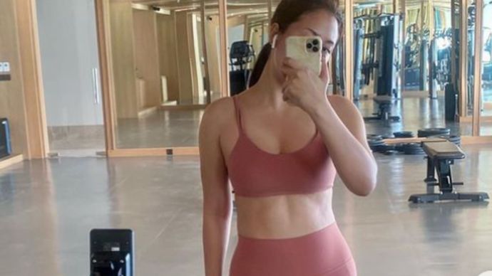 Sherina di tempat gym <b>(Instagram)</b>