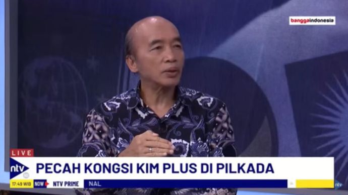 Jurnalis senior Bambang Harymurti dalam dialog NTV Prime di NusantaraTV/tangkapan layar NTV