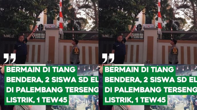 Dua Siswa SD tersengat listrik