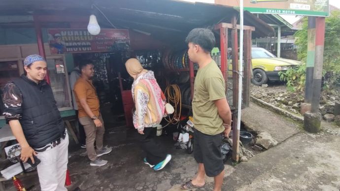 BAZNAS Sumatera Barat bersama BAZNAS Kota Padang Panjang yang telah berhasil mengubah mustahik menjadi muzaki.