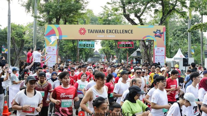 Taiwan Excellence Happy Run 2024: Mengusung Tema Kebugaran, Kegembiraan