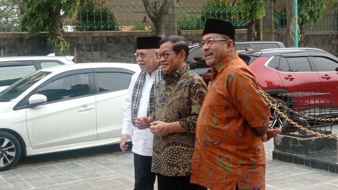 Fauzi bowo, Pramono Anum dan Rano Karno.