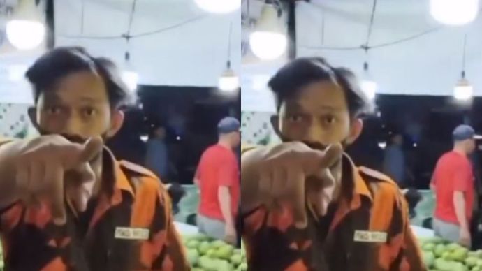 Pedagang buah digeruduk oknum ormas