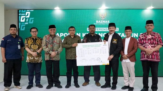 Laporan Keuangan 2023 BAZNAS RI Raih Opini Wajar Tanpa Pengecualian