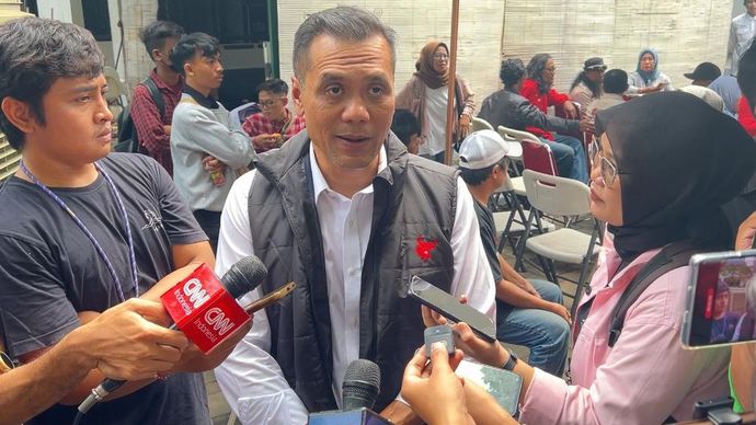 Jubir Tim Pemenangan Pramono-Rano, Chico Hakim. 