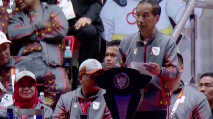 Presiden Jokowi buka PON