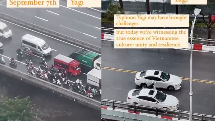 Momen Haru Terekam Saat Topan Terkuat di Asia Terjang Vietnam